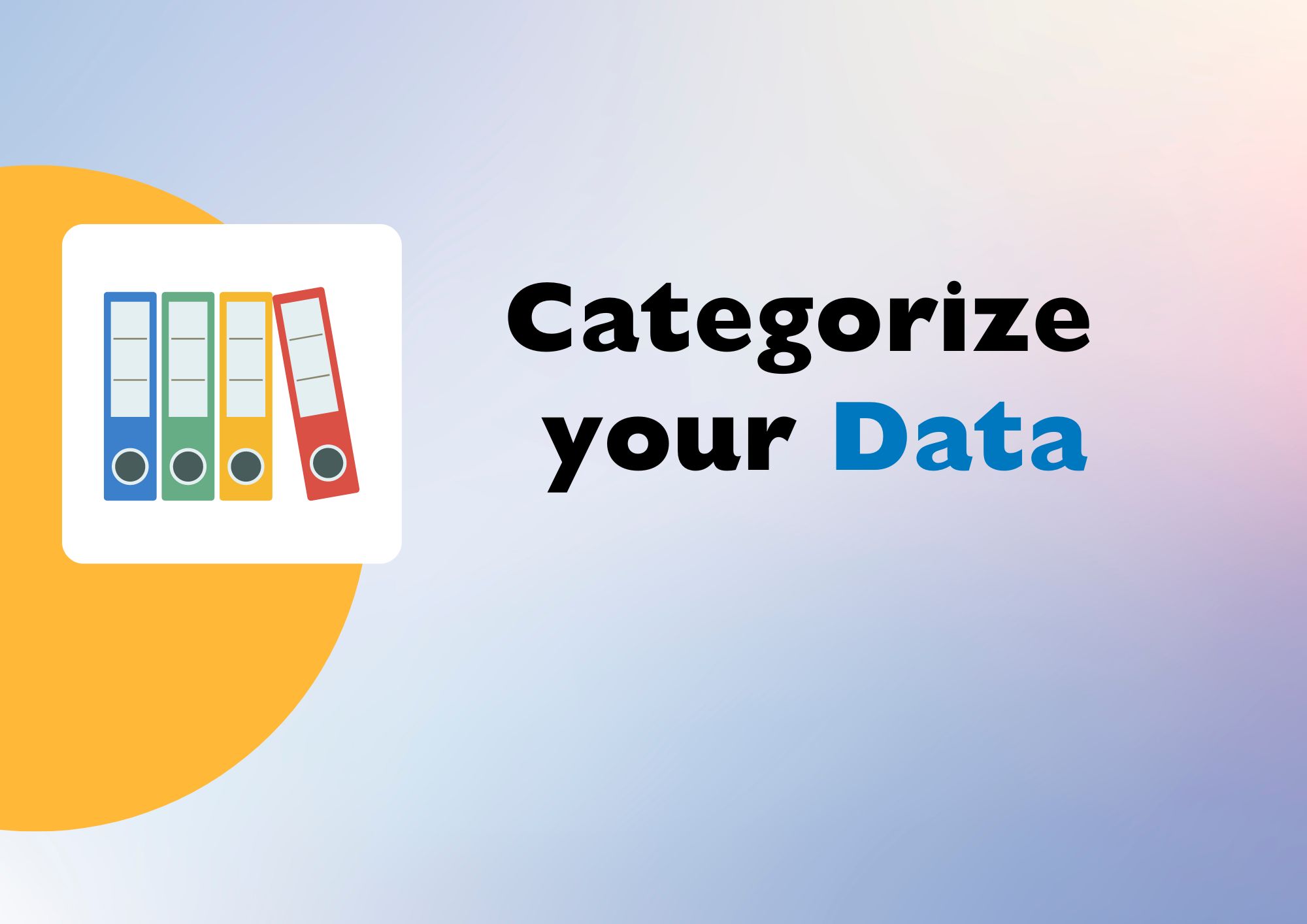 Synesgy Categorizes your data