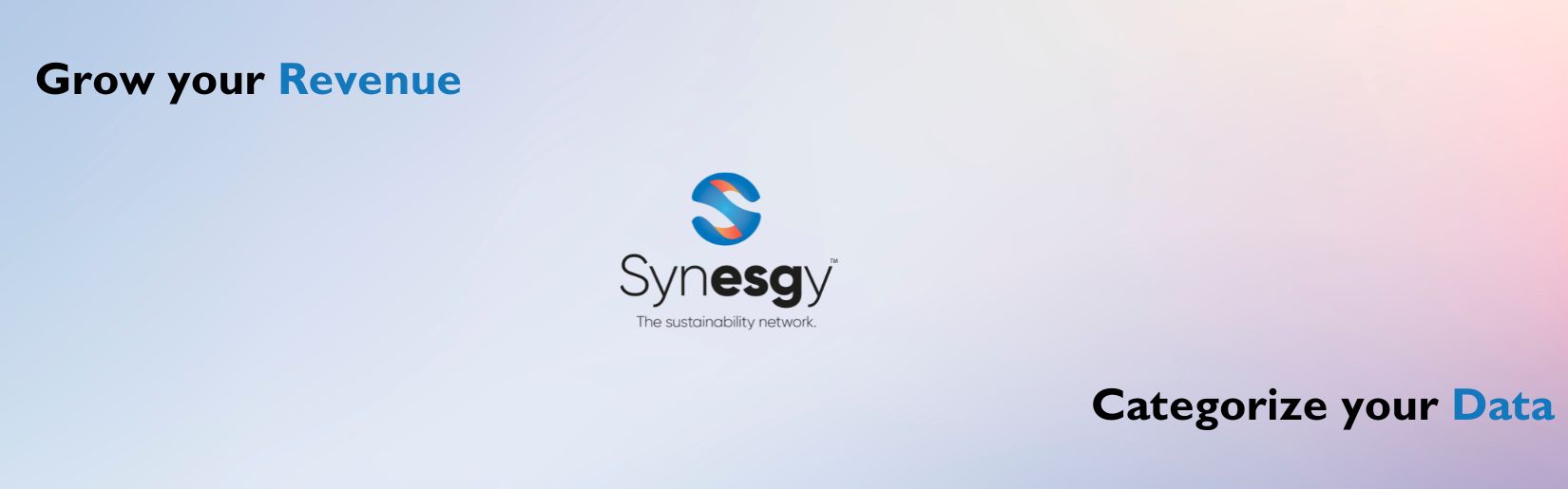 Grow & Categorize Banner Synesgy